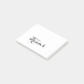 Investieren Sie in Ihre Träume Post-it Klebezettel (angewinkelt)