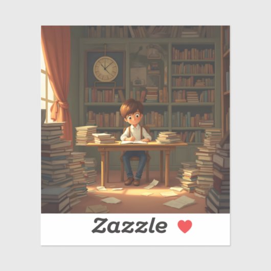 Investing In Myself - Square Vinyl Aufkleber (Blatt)