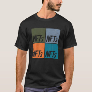 Investing Vintage Crypto Art Nonfungible Token Ret T-Shirt