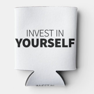 Investitionen in Ihr Selbstziffer Kunst investiere Dosenkühler