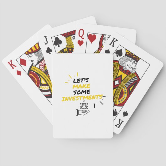 Investitionen Spielkarten (Rückseite)