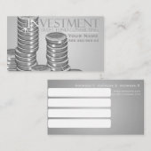 INVESTITIONEN - Visitenkarte (Vorne/Hinten)