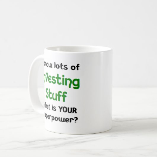 Investitionsgut Kaffeetasse (Vorderseite Links)