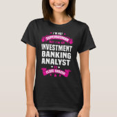 Investment Banking Analyst T-Shirt (Vorderseite)