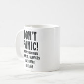 Investment Manager für Finanzdienstleistungen Kaffeetasse (Vorderseite Links)