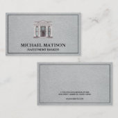 Investmentbank | Bank | FINANZINSTITUT Visitenkarte (Vorne/Hinten)