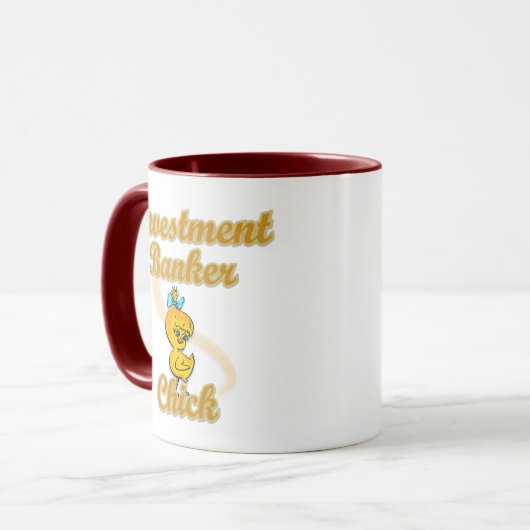 Investmentbank Chick Tasse (Vorderseite Links)