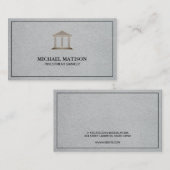 Investmentbank | Einrichtung Visitenkarte (Vorne/Hinten)