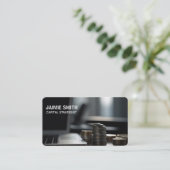 Investmentbank Visitenkarte (Stehend Vorderseite)