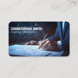 Investmentbanker Finance Visitenkarte