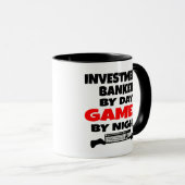 Investmentbanker Gamer Tasse (VorderseiteRechts)