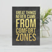 Investor Comfort Zones Save The Date (Stehend Vorderseite)