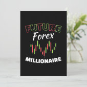 Investor Future Forex Millionaire Einladung (Stehend Vorderseite)