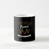 Investor Future Forex Millionaire Kaffeetasse (Mittel)
