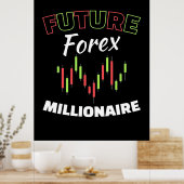 Investor Future Forex Millionaire Poster (Küche)