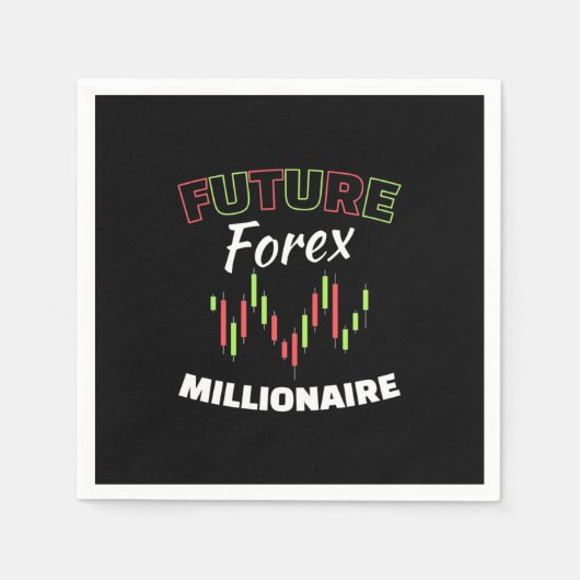 Investor Future Forex Millionaire Serviette (Vorderseite)
