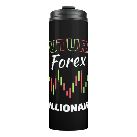 Investor Future Forex Millionaire Thermosbecher (Vorderseite)