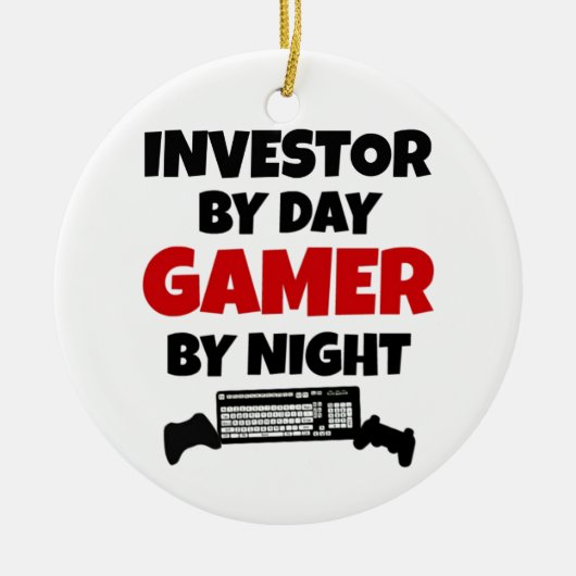 Investor Gamer Keramikornament (Vorne)