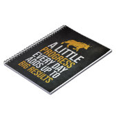 Investor Progress Große Ergebnisse Notizblock (Linke Seite)