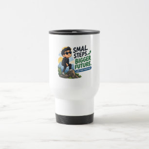 Investor-Reise-Tasse - Geduld schafft Vermögen Reisebecher
