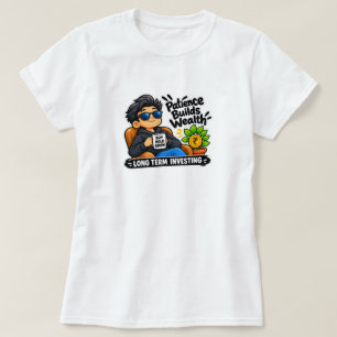 Investor-T-Shirt Cooler Investor Langfristig T-Shirt