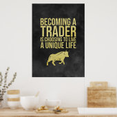 Investor wird Händler Poster (Küche)