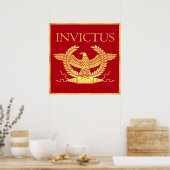 Invictus Ancient Gold Poster (Küche)