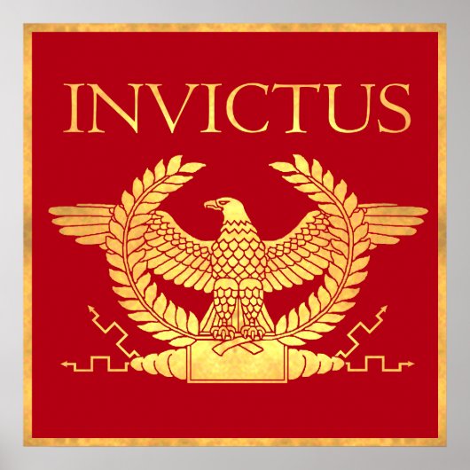 Invictus Ancient Gold Poster (Vorne)