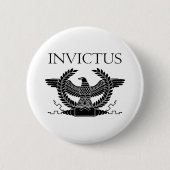 Invictus Black Eagle Button (Vorderseite)
