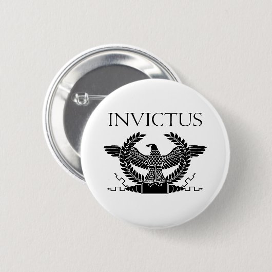 Invictus Black Eagle Button (Vorne & Hinten)