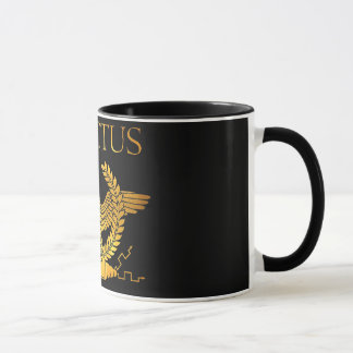 invictus goldene Logo-Tasse Tasse