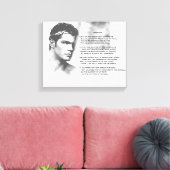 Invictus Leinwanddruck (Insitu (Wohnzimmer))