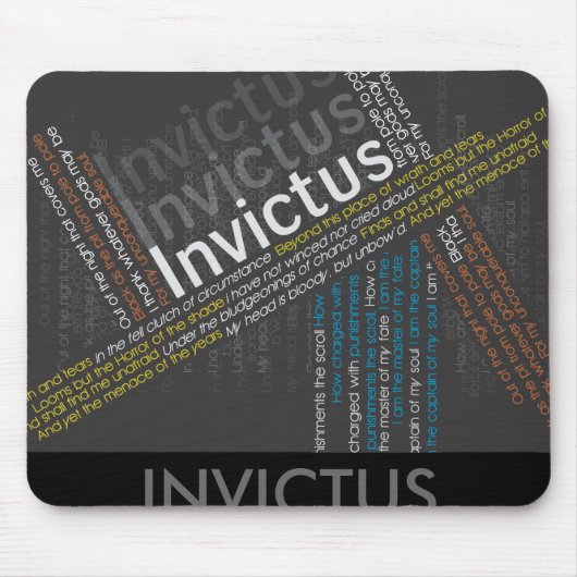 Invictus Mousepad (Vorne)
