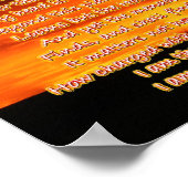 Invictus Poster (Ecke)