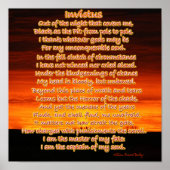 Invictus Poster (Vorne)