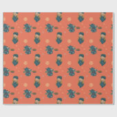 Invierno acogedor con té caliente y pastas geschenkpapier (Flach)