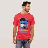 Invincible Mark Grayson Blue Suit Showcase Distres T-Shirt (Vorne ganz)
