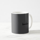 Invincible - Motivational Kaffeetasse (VorderseiteRechts)