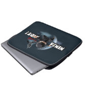 Invincible Ninja Kidz | 13" Laptopschutzhülle (Vorne Knopf)