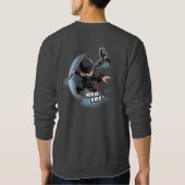 Invincible Ninja Kidz | Men Sweatshirt (Rückseite)