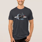 Invincible Ninja Kidz | Men Tri-Blend Shirt (Vorderseite)