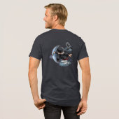 Invincible Ninja Kidz | Men Tri-Blend Shirt (Rückseite voll)
