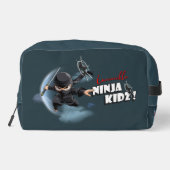 Invincible Ninja Kidz | Waschbeutel (Rückseite)