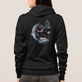 Invincible Ninja Kidz | Women Full-zip Hoodie (Rückseite)