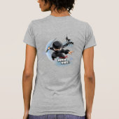 Invincible Ninja Kidz | Women Slim fit T-Shirt (Rückseite)