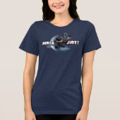 Invincible Ninja Kidz | Women Tri-Blend Shirt (Vorderseite)
