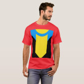 Invincible Suit funny girl T-Shirt (Vorne ganz)