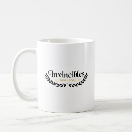 Invincibles Arsenal Kaffeetasse (Links)