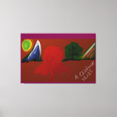 Invisible Girl Trapped in Another Universe Leinwanddruck (Vorderseite)