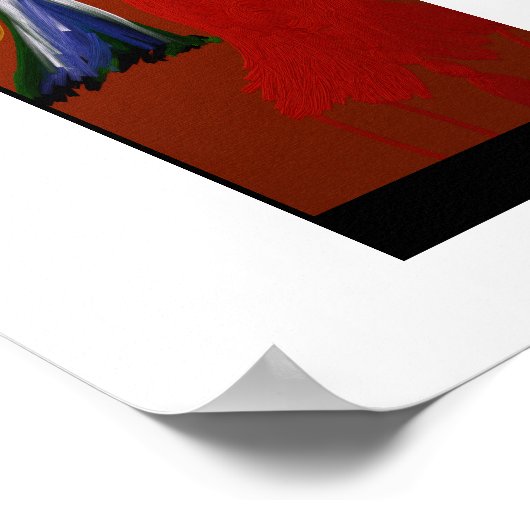 Invisible Girl Trapped in Another Universe Poster (Ecke)